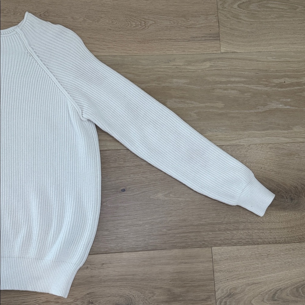 Lascana Elbow Heart Sweater, creamy white, size 8/10 - Picture 5 of 13